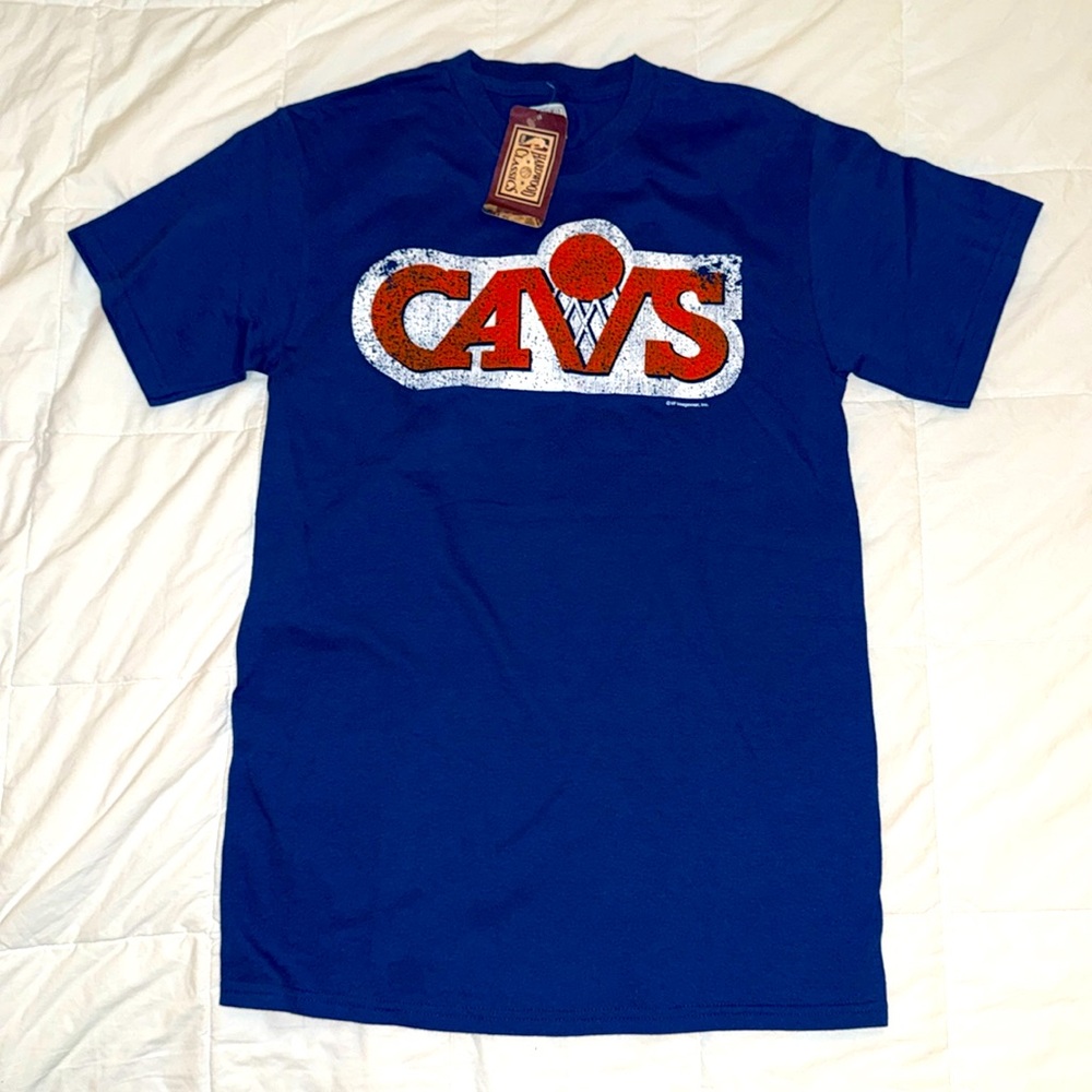 Vintage NBA Hardwood Classics Cleveland Cavaliers Cavs T Shirt NWT Size Small